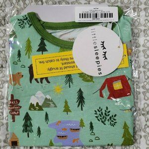 NWT | Little Sleepies Happy Camper | 3T